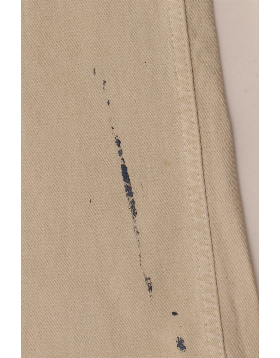 Zara Jeans Cortos Para Mujer EU 40 Medium W30 L25 Blanco Roto