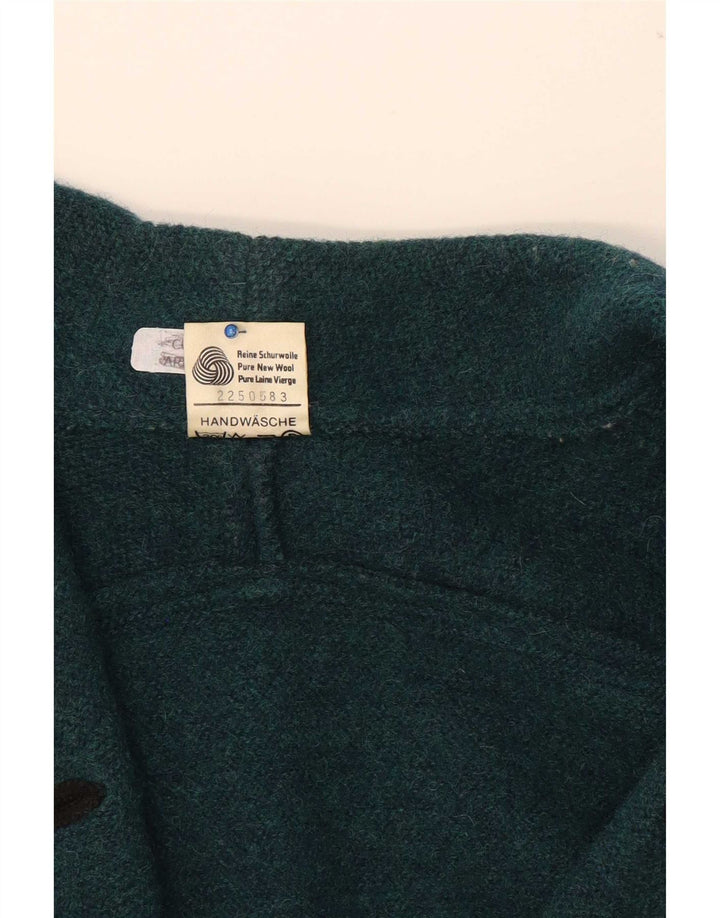 Vintage mujer oversize chaqueta blazer de doble pecho EU 38 verde medio
