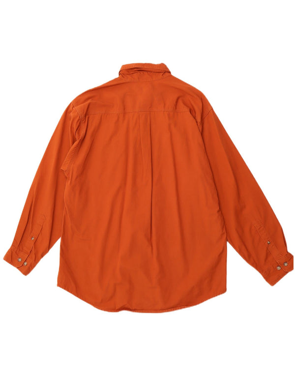 CARHARTT Camisa Hombre Grande Naranja Algodón