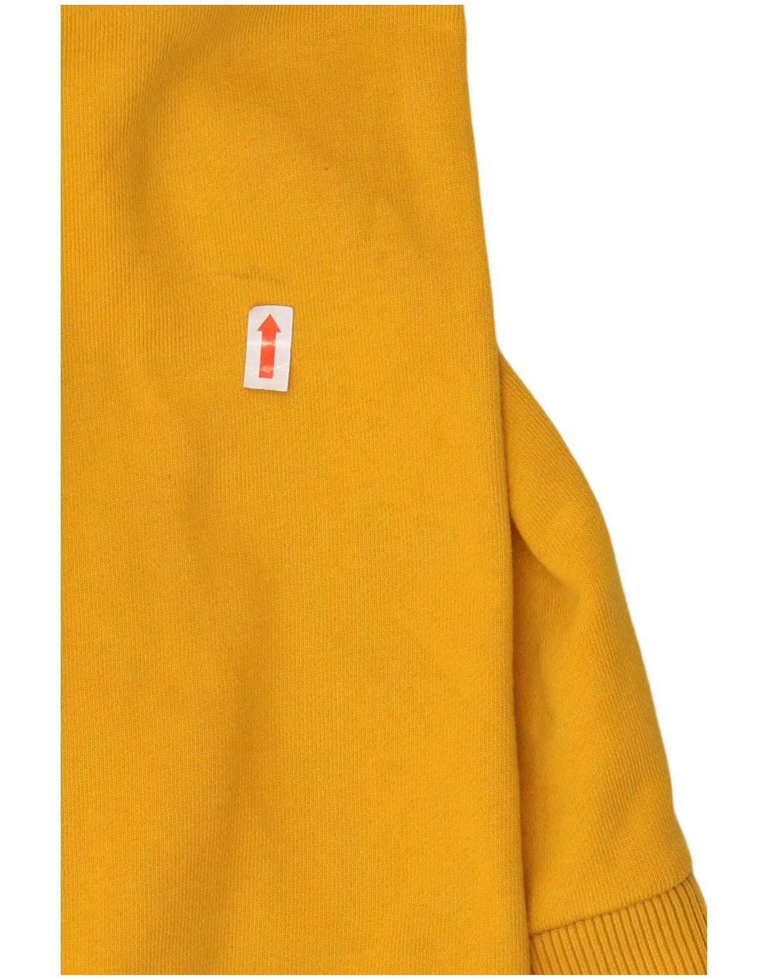 VANS Jersey con capucha y estampado holgado para mujer UK 40 Algodón amarillo medio