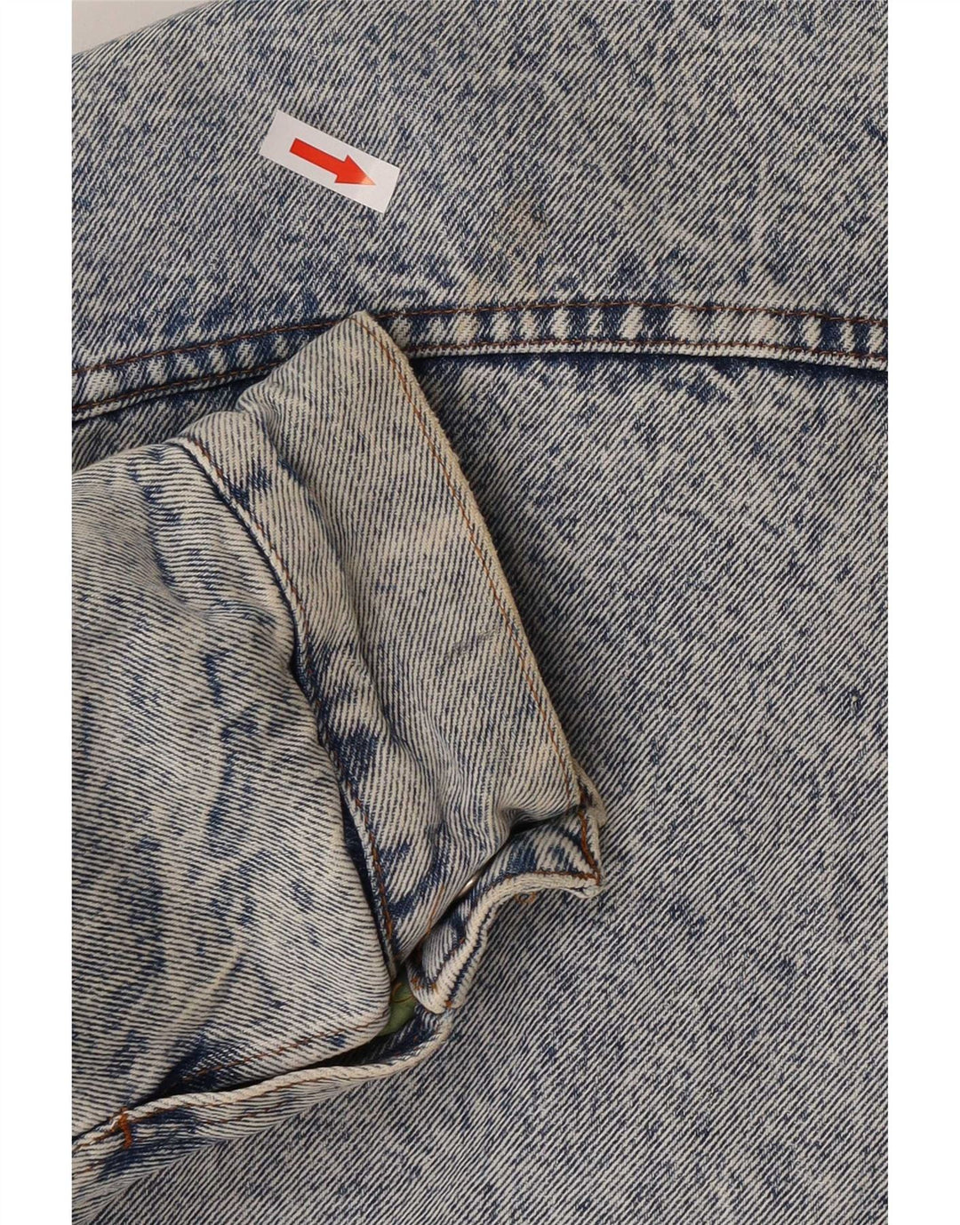 Rifle Chaqueta vaquera Sherpa para hombre Reino Unido 40 Grande Azul