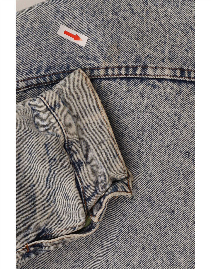 Rifle Chaqueta vaquera Sherpa para hombre Reino Unido 40 Grande Azul