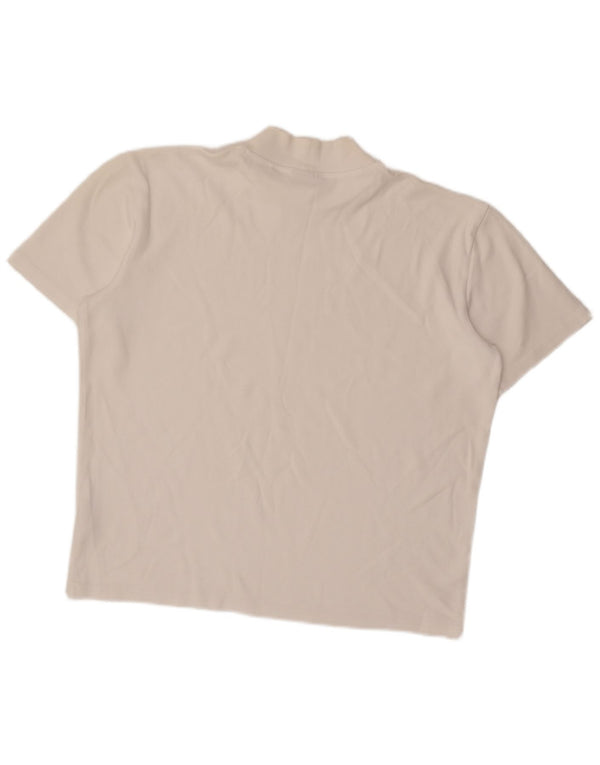 Camiseta Hugo Boss Hombre Top Medium Blanco Algodón