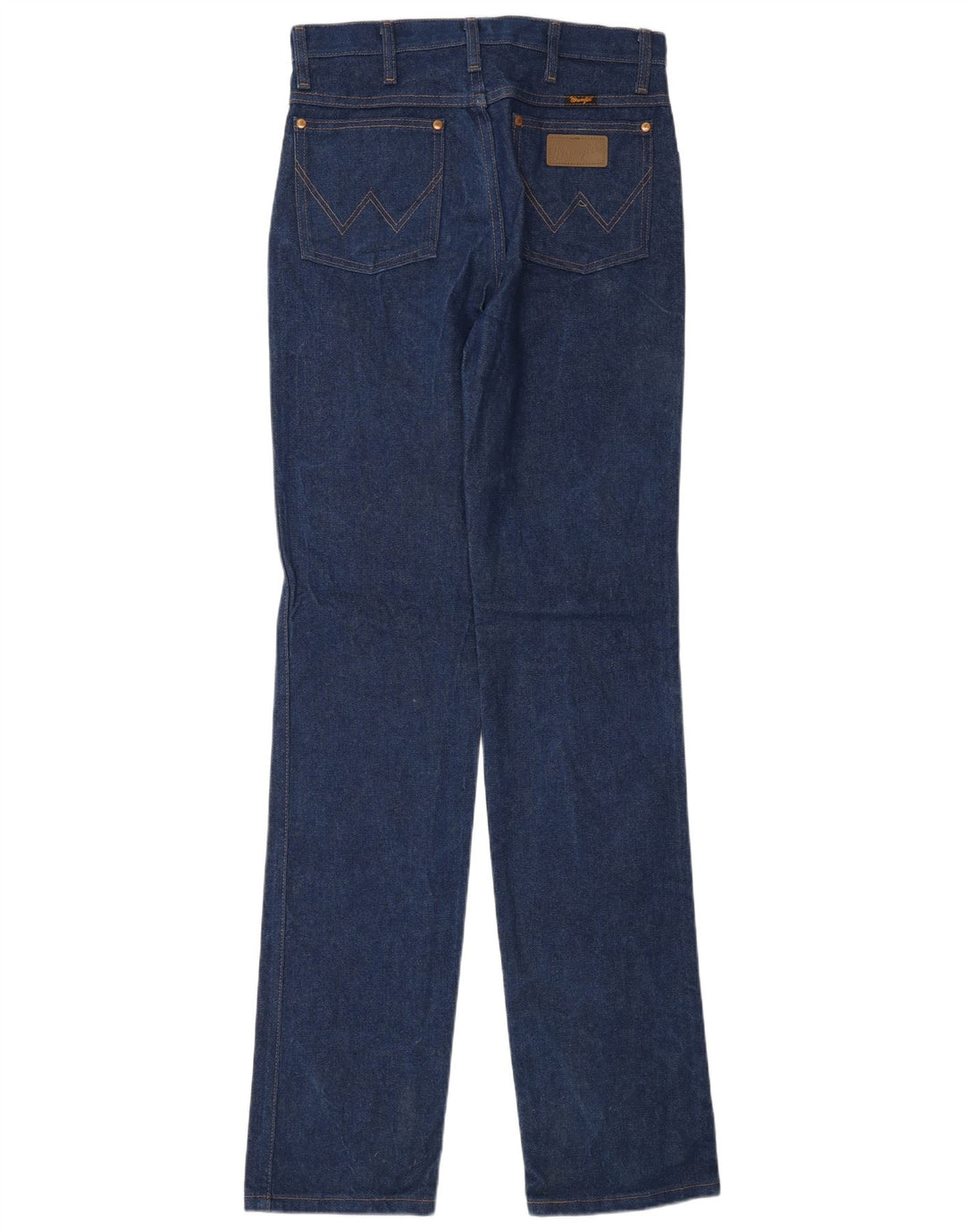 Vaqueros Wrangler Mujer Rectos W30 L36 Azul Algodón