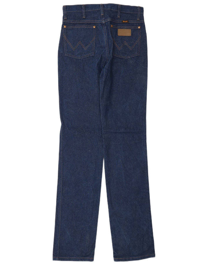Vaqueros Wrangler Mujer Rectos W30 L36 Azul Algodón
