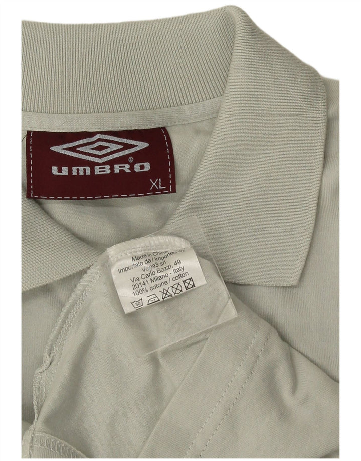 Polo Umbro Hombre XL Algodón Verde