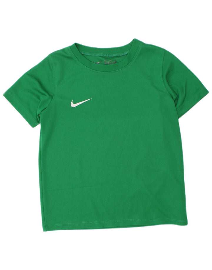 Nike Camiseta Niño Top 5-6 Años Verde Poliéster