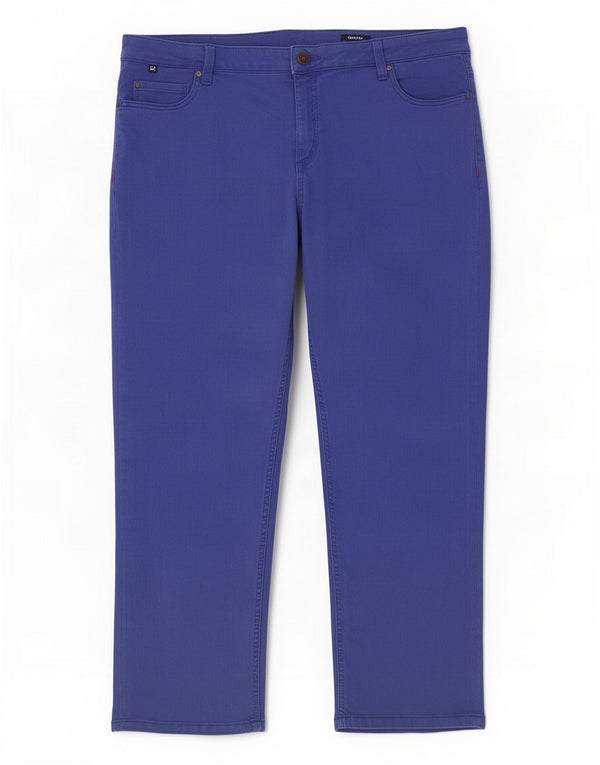Crew Clothing Pantalones cortos para mujer UK 40 Large W34 L23 Algodón azul