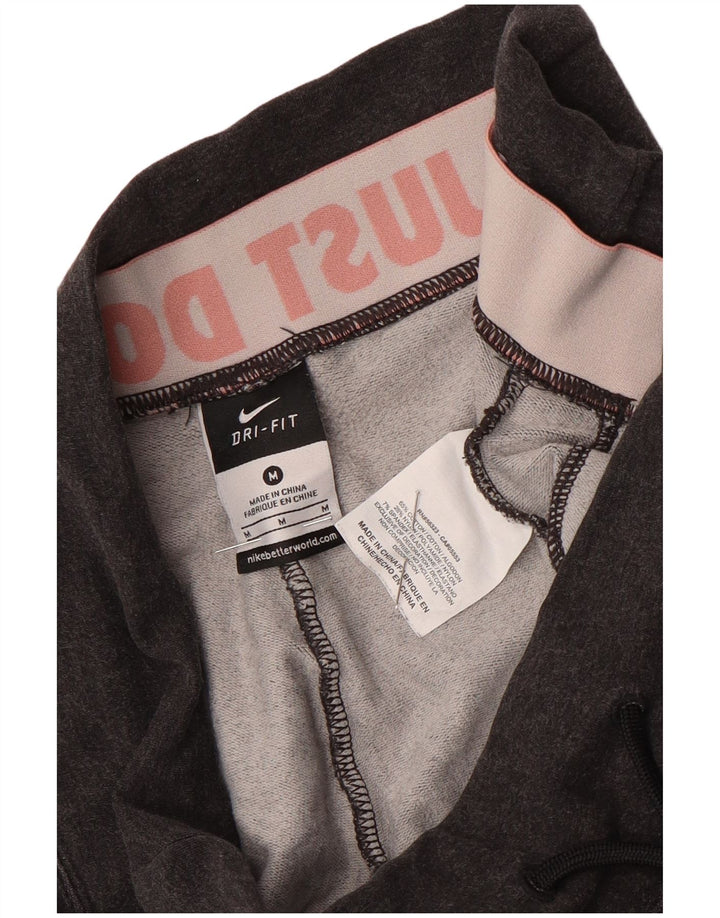 NIKE Pantalones de chándal Dri Fit para Mujer UK 44 Algodón Gris Medio