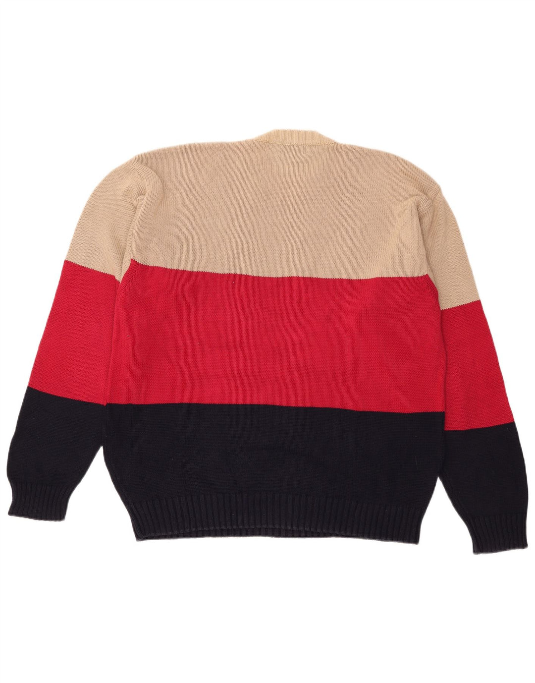 Brooksfield Jersey de cuello redondo para hombre IT 50 mediano multicolor