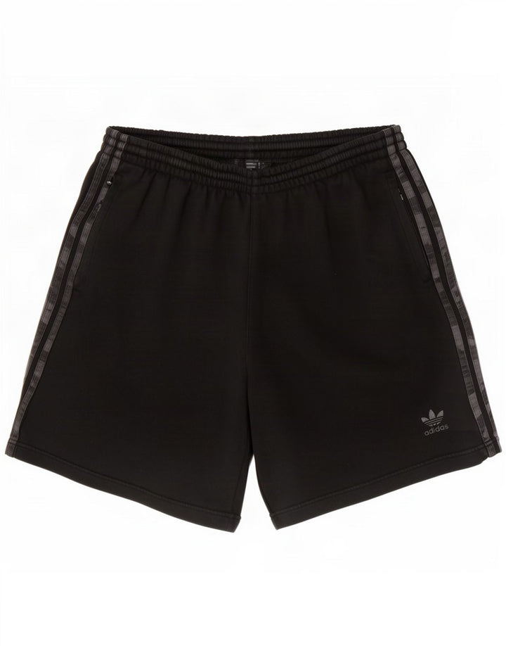 Adidas Pantalones cortos deportivos para hombre 2XL Algodón negro
