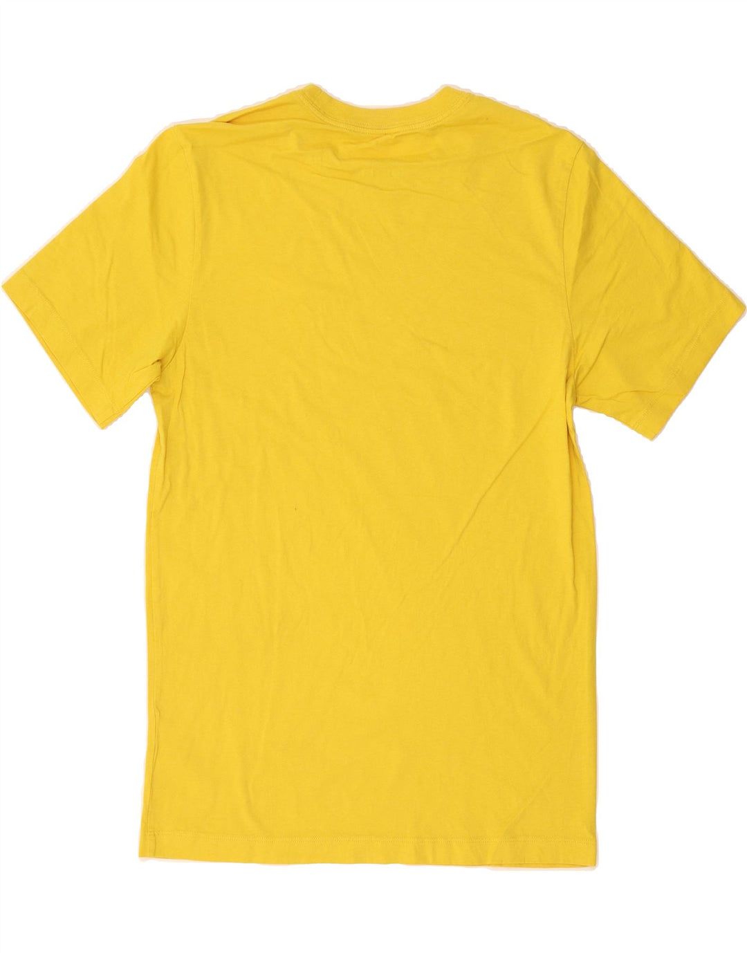 NIKE Mens T-Shirt Top Small Yellow Vintage Nike and Second-Hand Nike from Messina Hembry 