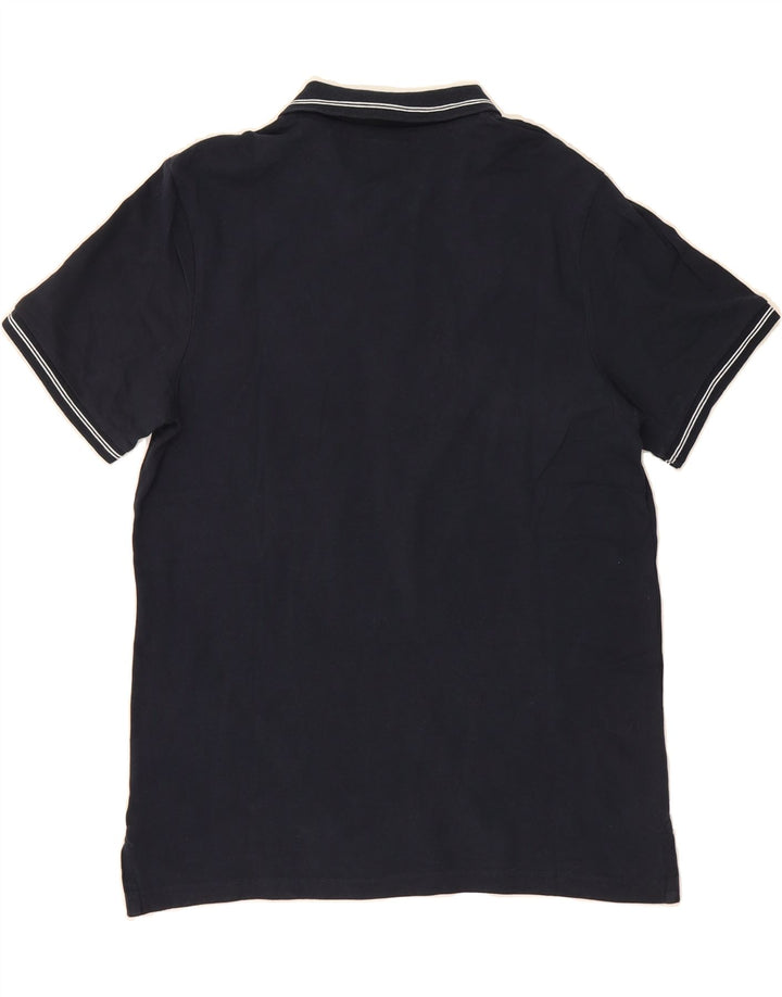 NIKE Mens Polo Shirt Large Navy Blue Cotton Vintage Nike and Second-Hand Nike from Messina Hembry 