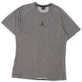 Jordan - Camiseta gráfica para hombre, parte superior gris medio con bloques de color