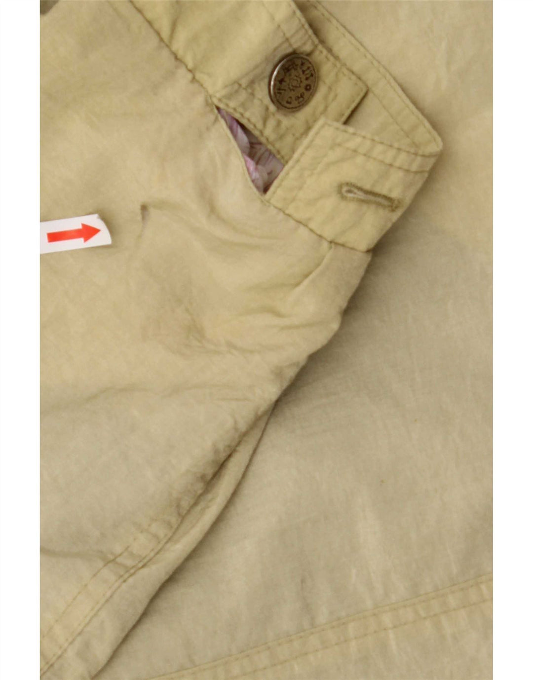 Yessica Chaqueta utilitaria extragrande para mujer EU 38 Mediano Caqui Poliamida