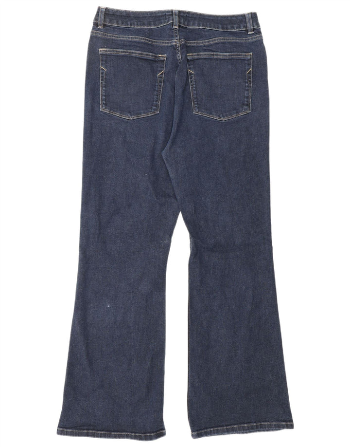 MINT VELVET Vaqueros Bootcut para Mujer UK 14 Medium W30 L28 Azul Marino Algodón