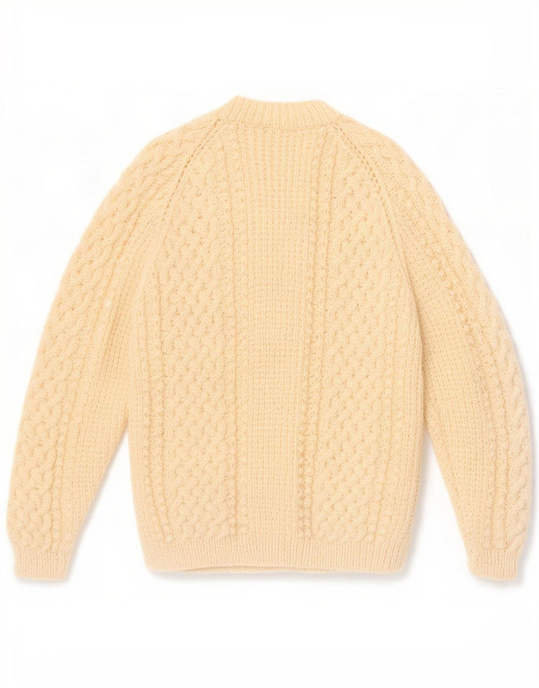 Vintage mujer Cardigan suéter Reino Unido 12 medio apagado blanco