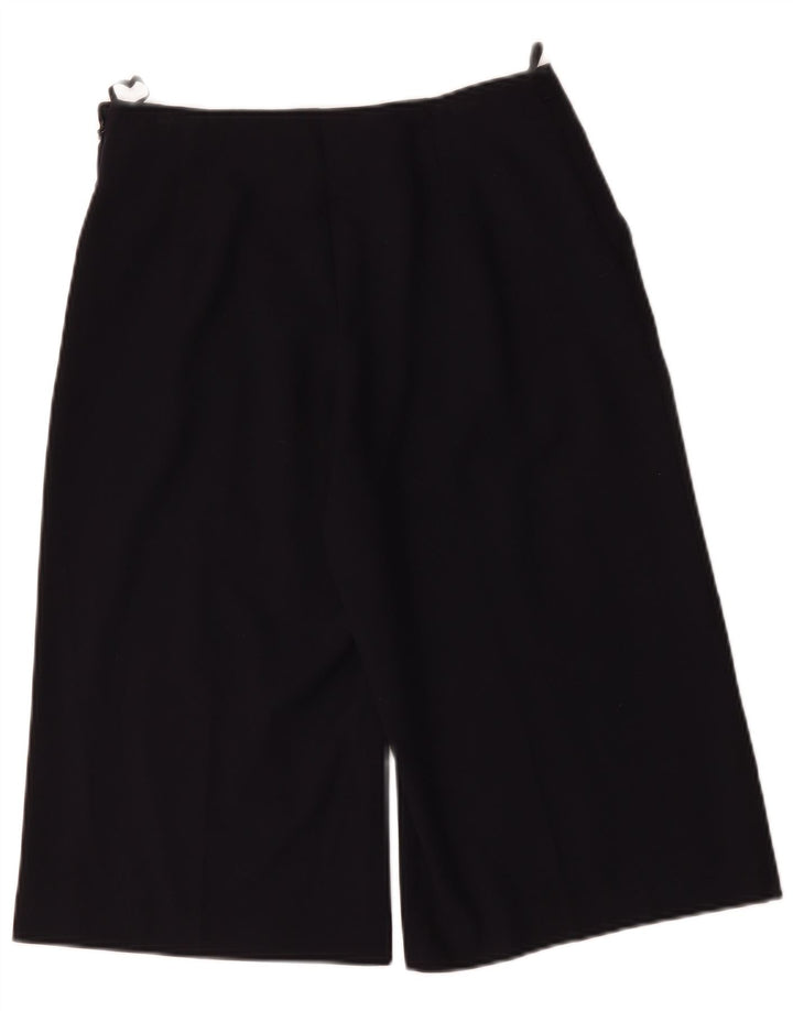 Marks & Spencer Bermudas para mujer UK 10 Small W30 Poliéster azul marino