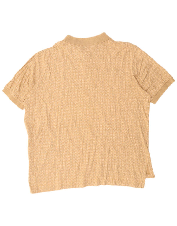 POLO RALPH LAUREN Polo para hombre 2XL Algodón geométrico beige