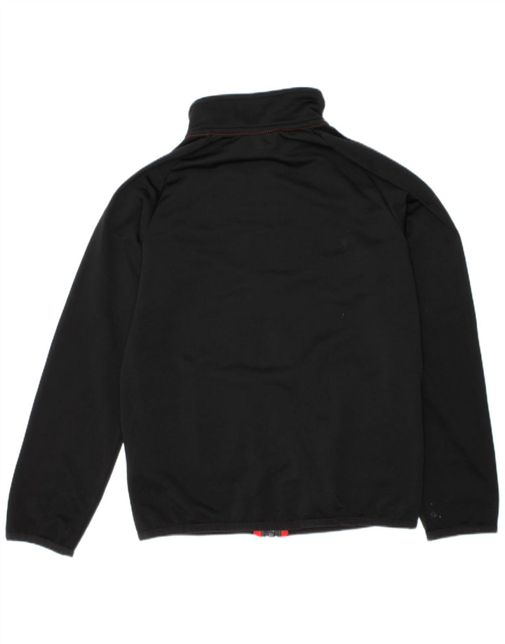 Adidas - Chaqueta de chándal para niño, 7-8 años, color negro, poliéster