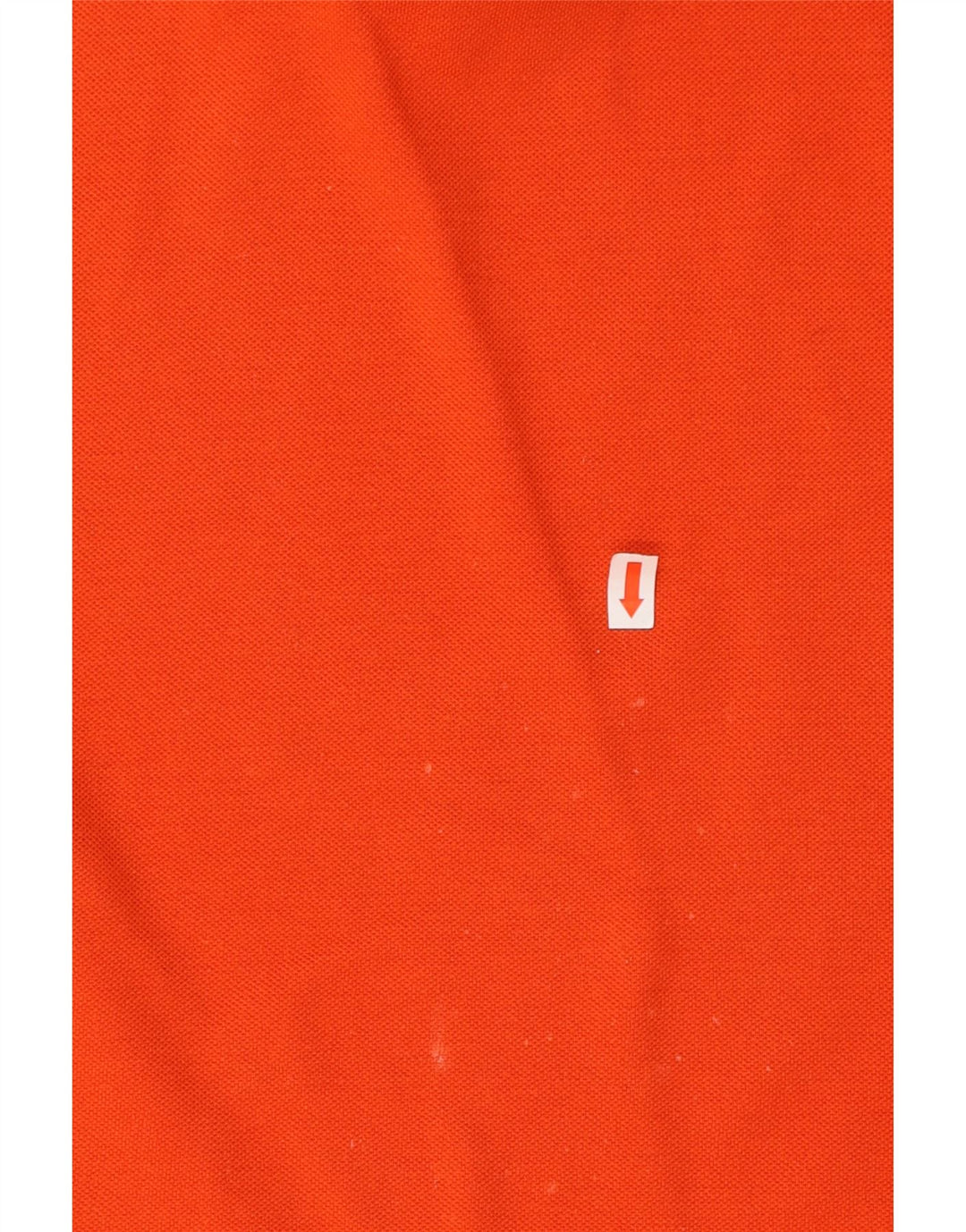 LACOSTE Polo para hombre talla 5 grande algodón naranja