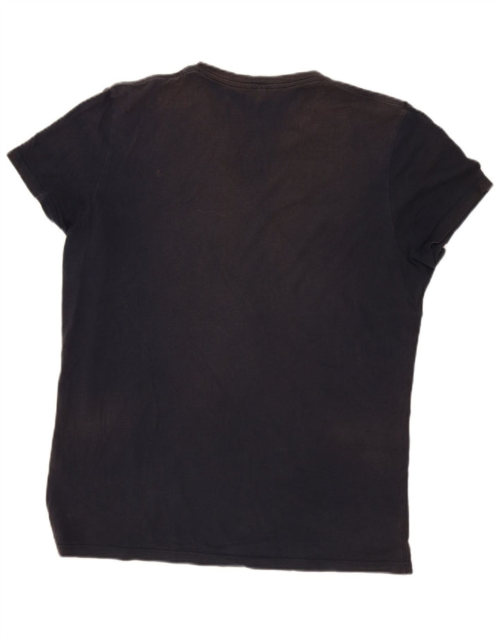 Camiseta Jack Wills Hombre Top Medium Azul Marino Algodón