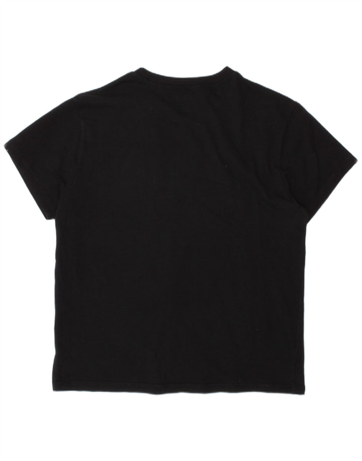 VANS Boys Graphic T-Shirt Top 15-16 Years XL Black Cotton