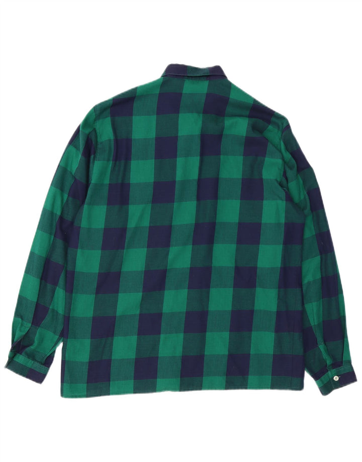 CACHAREL Camisa para mujer UK 46 Large Green Gingham