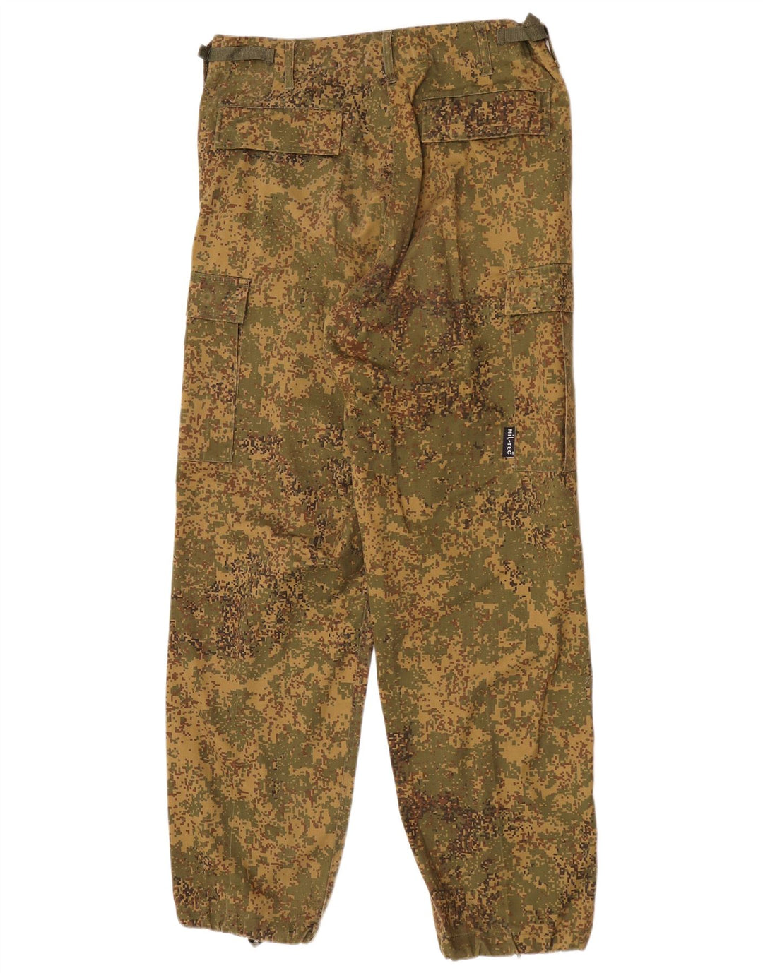 Mil-Tec Pantalones tipo joggers cargo para hombre mediano W32 L32 camuflaje caqui