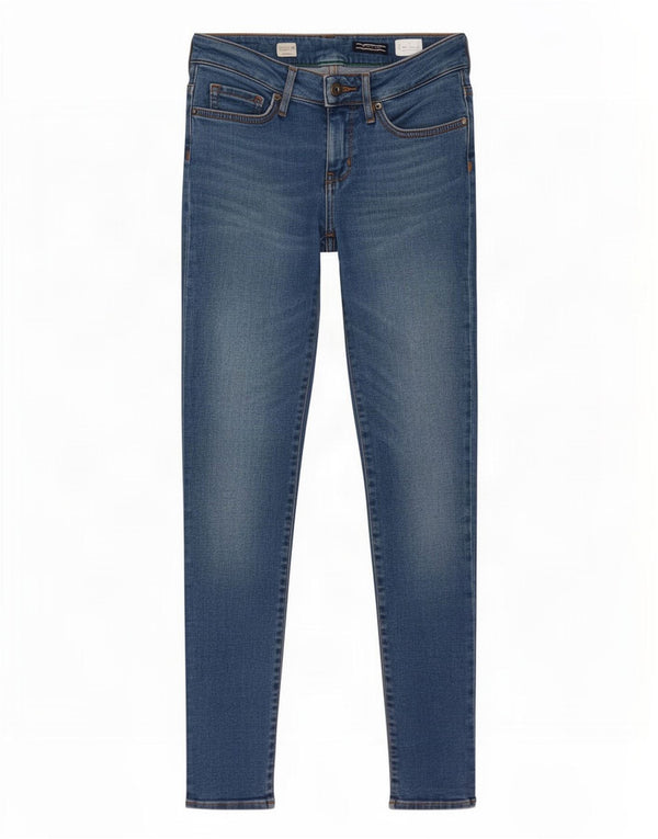Tommy Hilfiger Vaqueros pitillo Venice LW para niñas 11-12 años W26 L27 Algodón azul