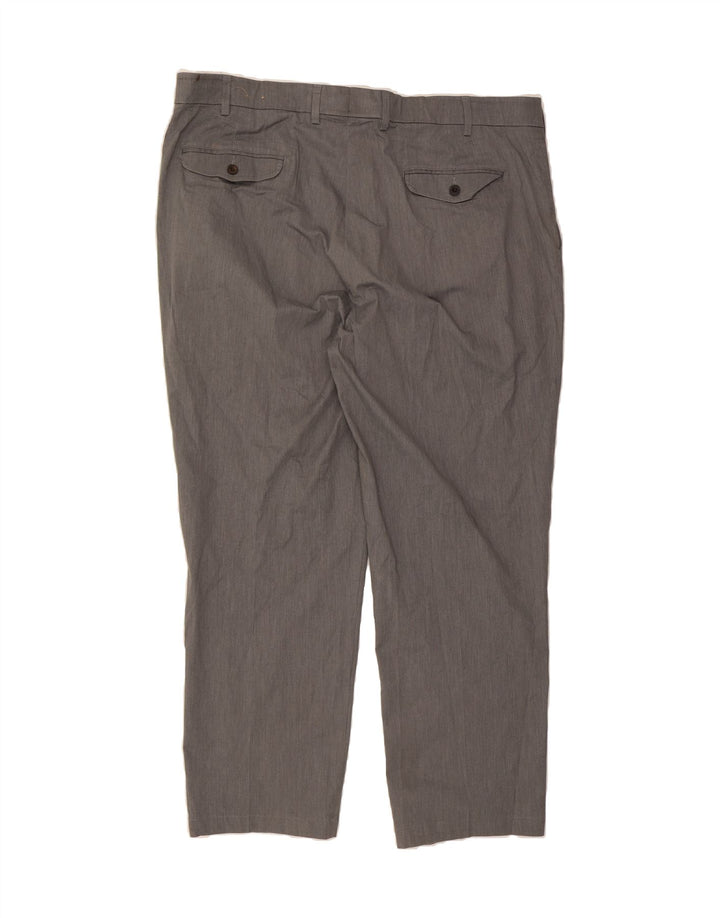 ORVIS Mens Straight Chino Trousers W44 L30  Grey Polyester Vintage Orvis and Second-Hand Orvis from Messina Hembry 