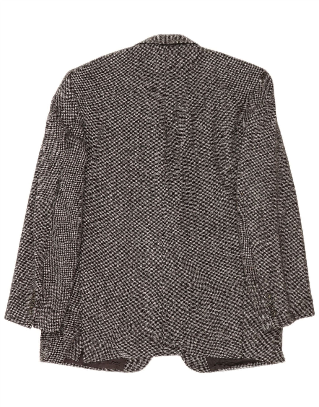 Burberry Chaqueta tipo blazer de 2 botones para hombre Reino Unido 40 Grande Lana moteada gris