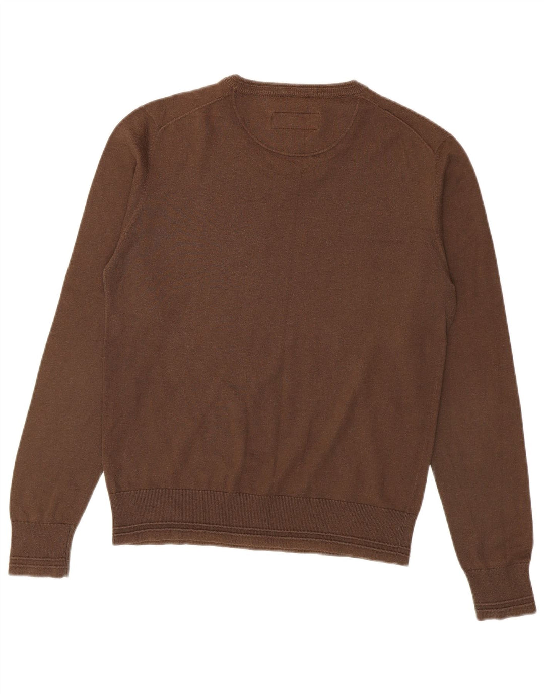 Gas Hombre Jersey Con Cuello En V Jersey De Algodón Marrón Medio