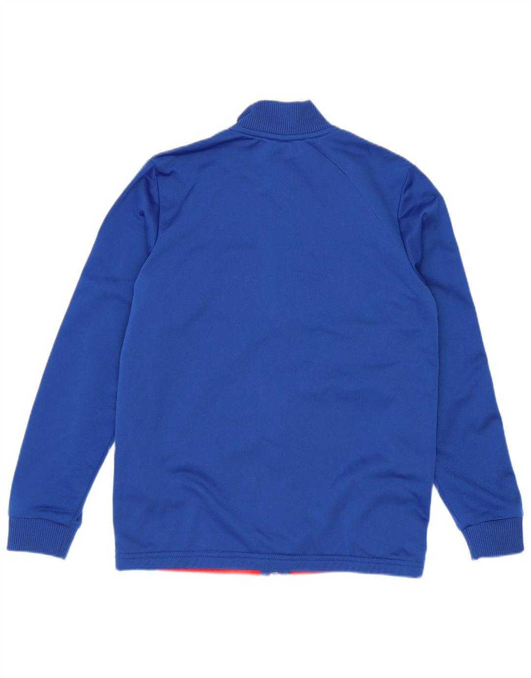 Adidas - Chaqueta de chándal para niño, 11-12 años, color azul, poliéster