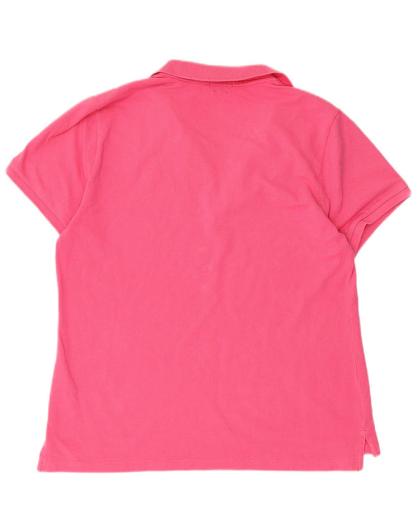 Polo Ralph Lauren Polo ajustado para mujer UK 18 XL Algodón rosa