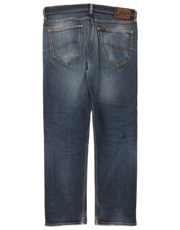 Lee Vaqueros Rectos Blake para Hombre W33 L32 Algodón Azul