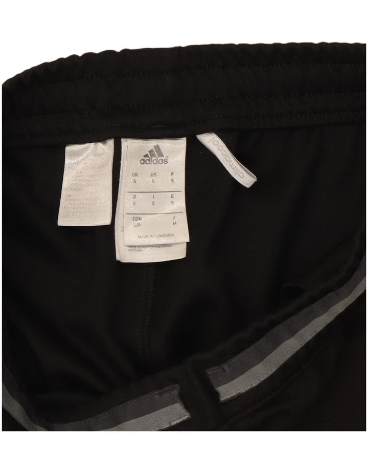 Adidas Mens Climacool Chándal Pantalones Pequeños Negro Poliéster