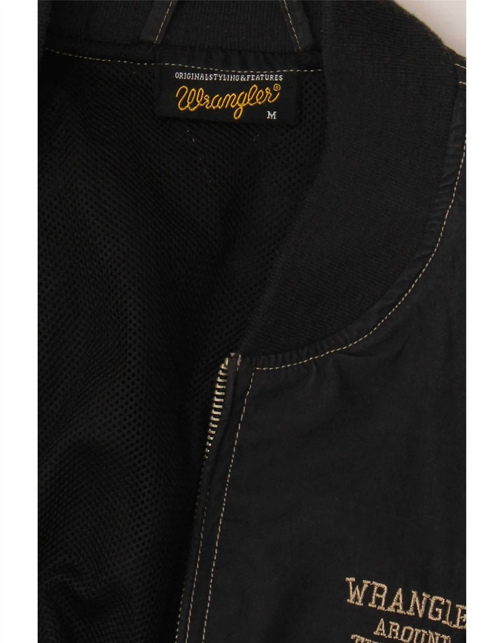 Wrangler Chaqueta Bomber para Hombre UK 38 Medium Black