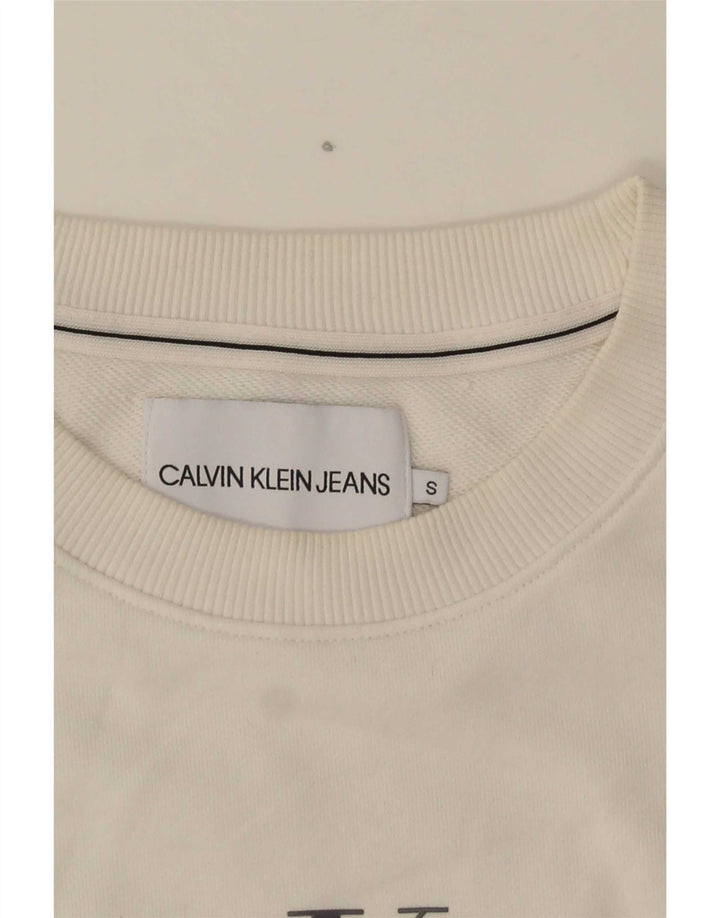 Calvin Klein Jeans Sudadera para mujer Jumper UK 10 Small Multicolor