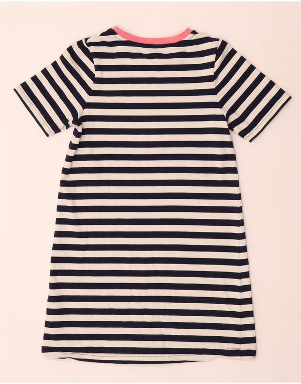 JOULES Vestido Camiseta Niña 11-12 Años Algodón Rayas Azul Marino