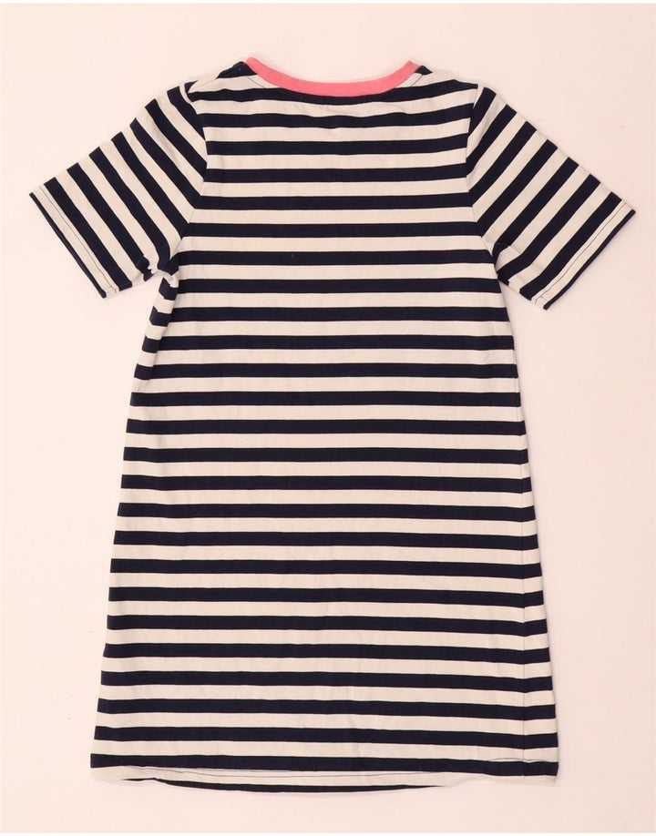 JOULES Vestido Camiseta Niña 11-12 Años Algodón Rayas Azul Marino