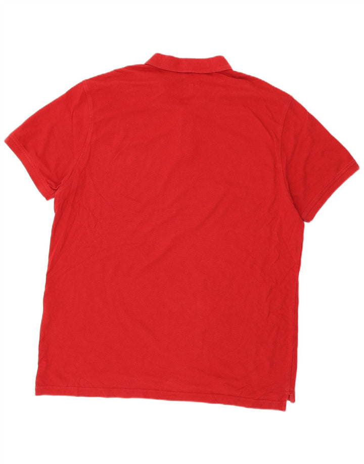 Polo Levi's para hombre 2XL Algodón rojo