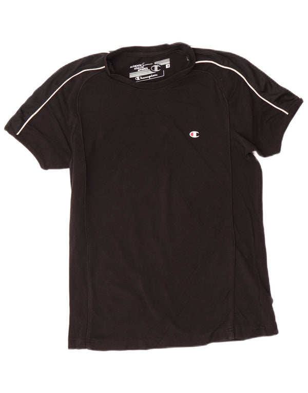 CHAMPION Camiseta para mujer Top UK 12 Medium Black