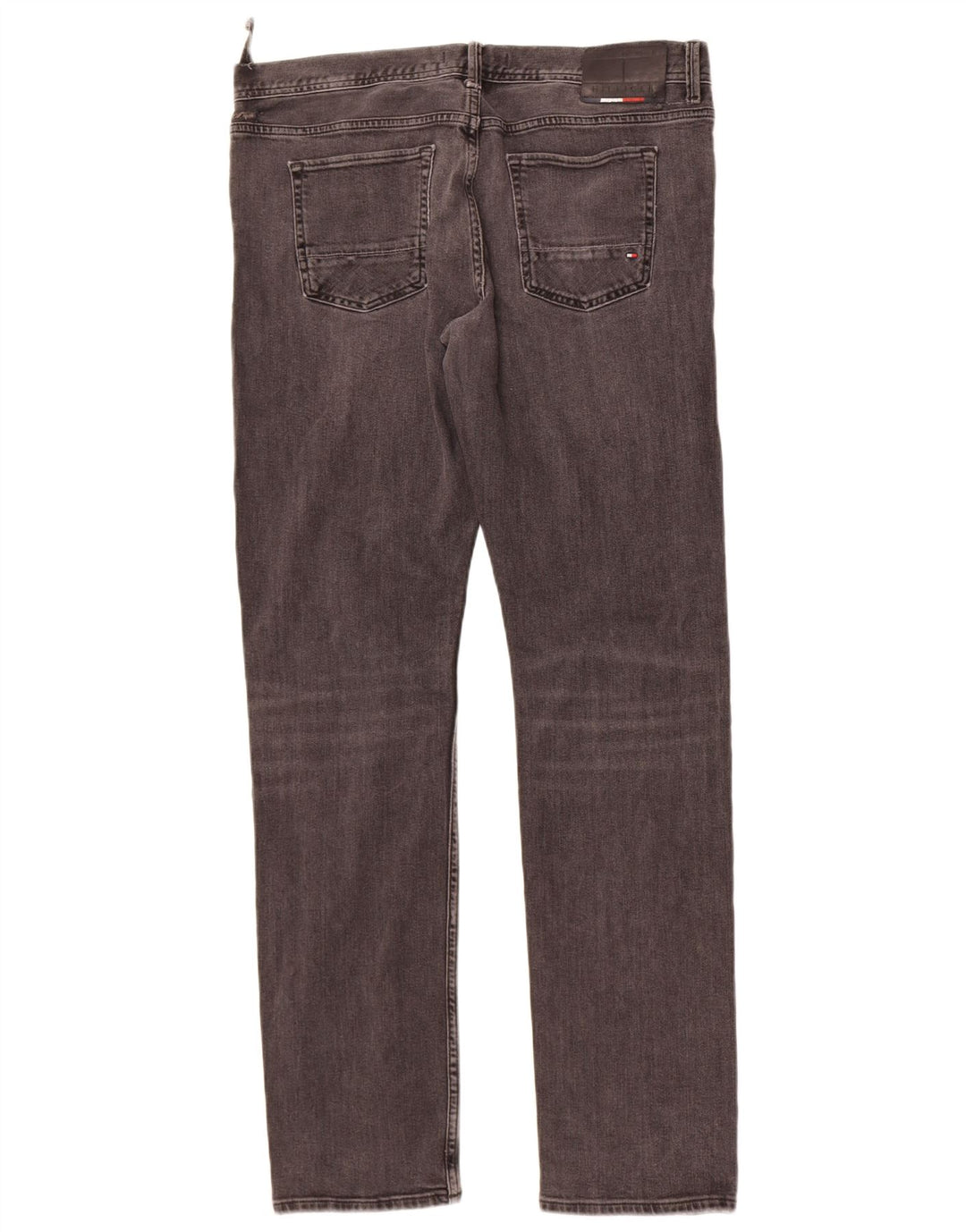 Tommy Hilfiger Vaqueros ajustados Bleecker para hombre W36 L34 Algodón gris