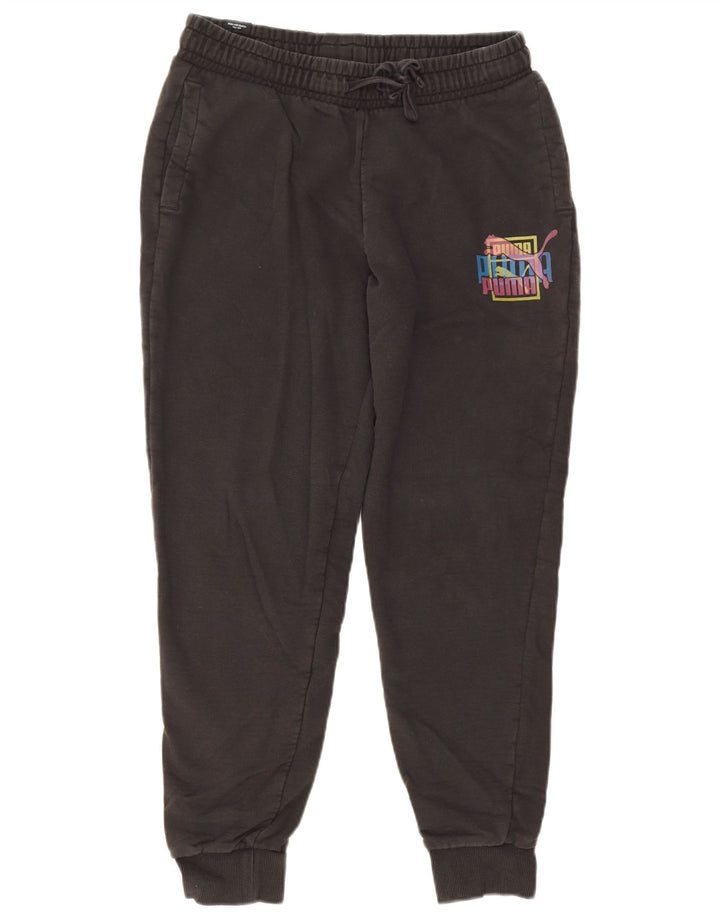 Puma Pantalones De Chándal Gráficos Joggers De Algodón Negro Mediano Hombre