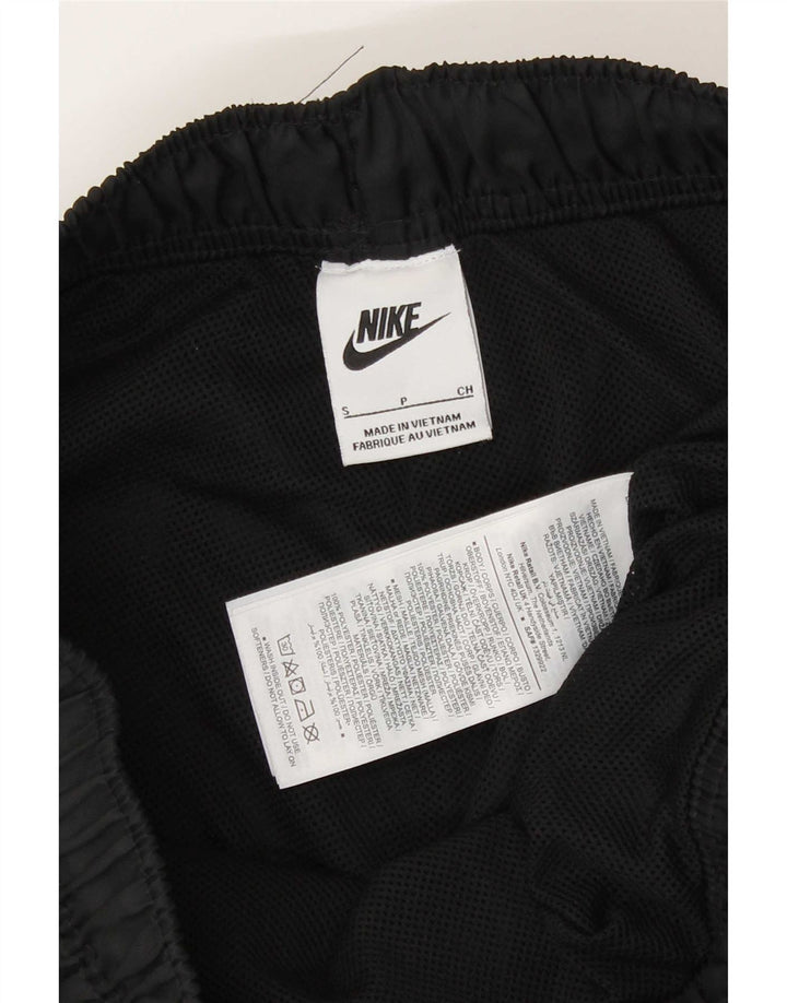 Nike - Pantalones cortos deportivos para hombre, talla pequeña, poliéster negro