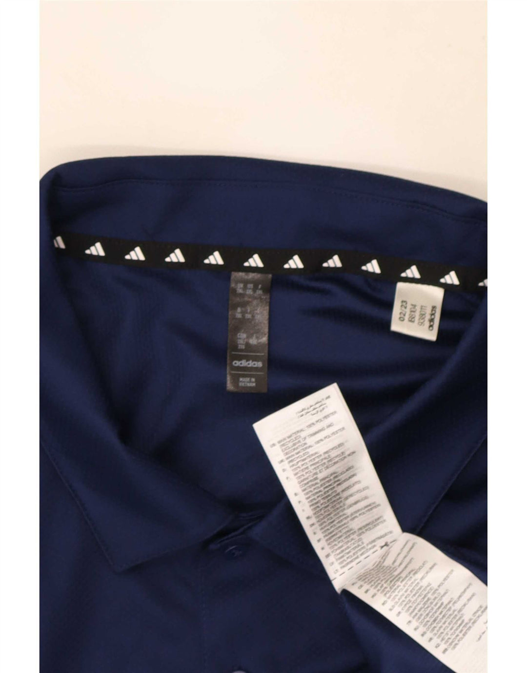 Adidas Polo Aeroready para hombre 2XL Azul marino Poliéster