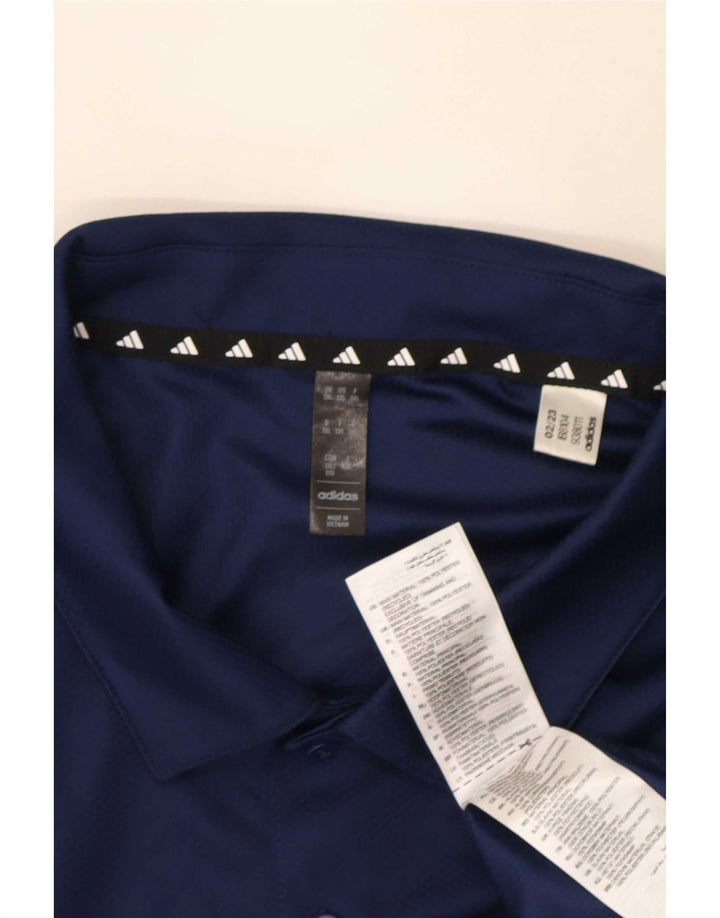 Adidas Polo Aeroready para hombre 2XL Azul marino Poliéster