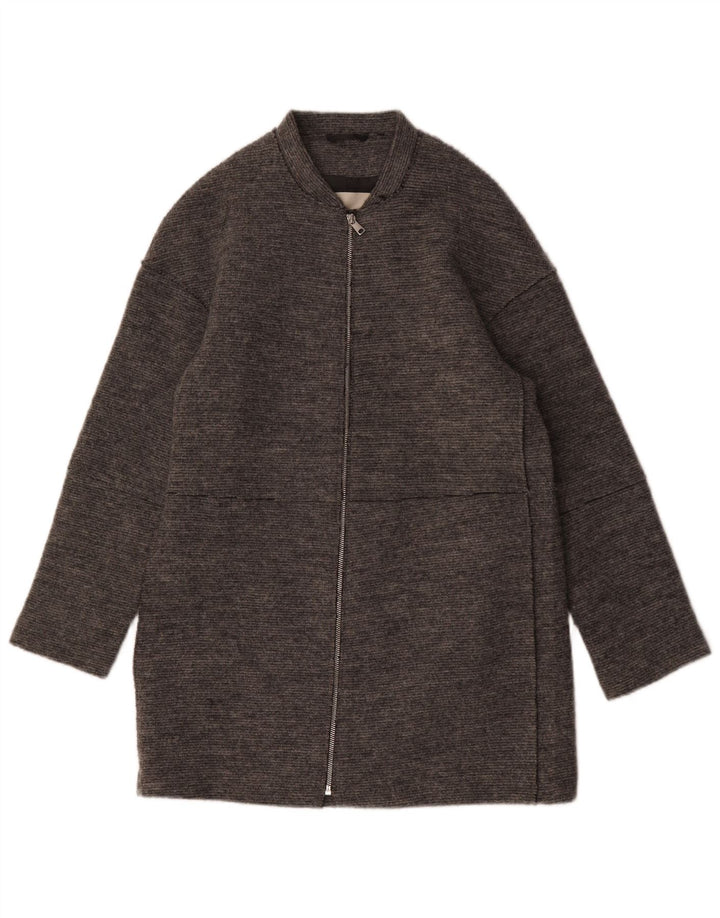Esprit Abrigo para mujer UK 40 Lana gris medio