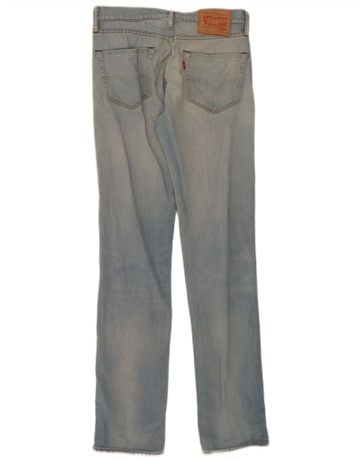Vaqueros Levi's Mujer 511 Slim W30 L34 Algodón Azul